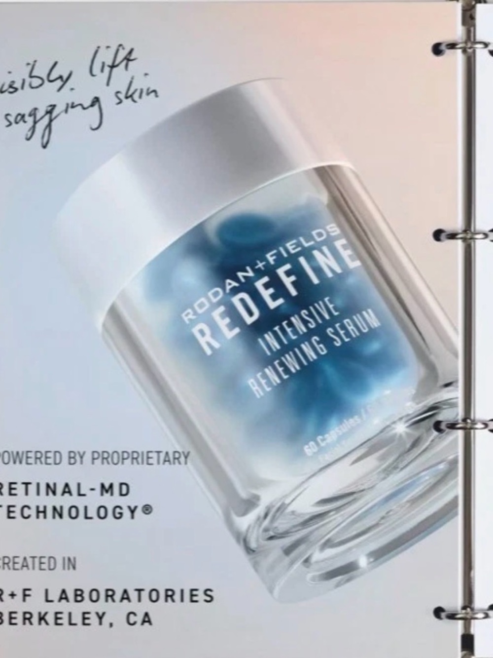 NIB Rodan + Fields Redefine Intensive Renewing Serum 60 capsules - Picture 2 of 8